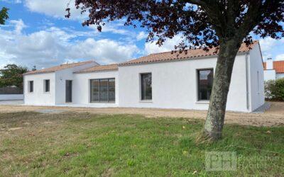 Réalisation d’une maison neuve 3 chambres & 2 salles d’eau – La Garnache.